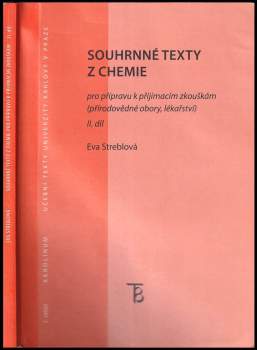 Souhrnné texty z chemie pro přípravu k přijímacím zkouškám