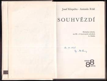 Antonín Rükl: Souhvězdí