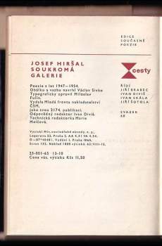 Josef Hiršal: Soukromá galerie