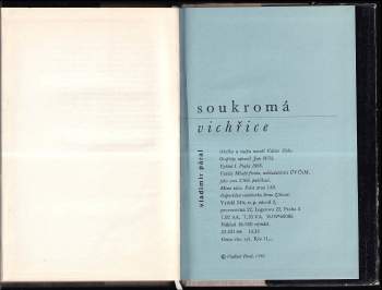 Vladimír Páral: Soukromá vichřice