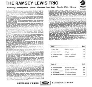 The Ramsey Lewis Trio: Soul Incorporated