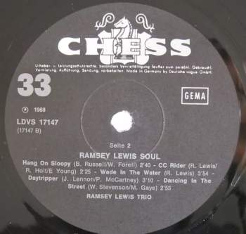 The Ramsey Lewis Trio: Soul Incorporated