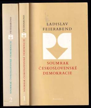 Soumrak československé demokracie - Ladislav Karel Feierabend (1989, Rozmluvy) - ID: 38277