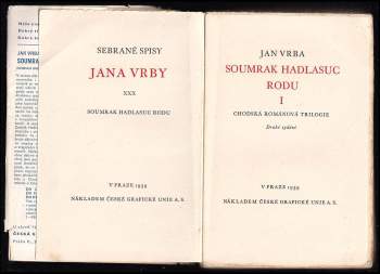 Jan Vrba: Soumrak Hadlasuc rodu