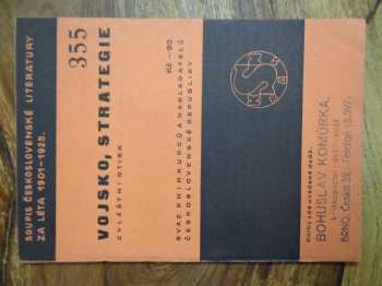 Soupis československé literatury za léta 1901-1925