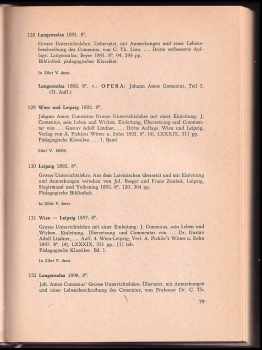 Soupis děl J.A. Komenského v československých knihovnách, archivech a museích