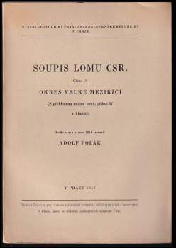 Soupis lomů ČSR