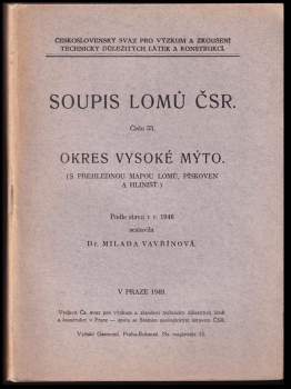 Soupis lomů ČSR