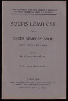 Soupis lomů ČSR