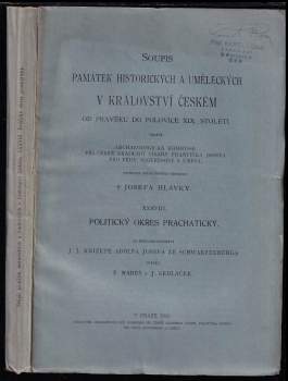 Soupis památek historických a uměleckých v království Českém od pravěku do polovice XIX. století