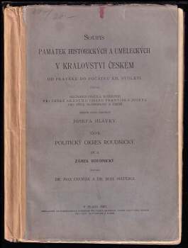 Soupis památek historických a uměleckých v politickém okresu Roudnickém