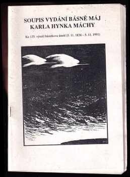 Soupis vydání básně Máj Karla Hynka Máchy