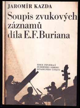 Soupis zvukových záznamů díla E. F. Buriana