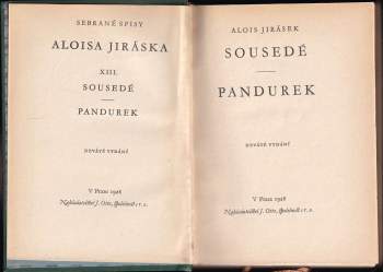 Alois Jirásek: Sousedé ; Pandurek