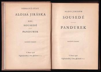 Alois Jirásek: Sousedé ; Pandurek