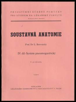 Soustavná anatomie