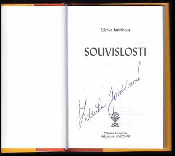 Zdeňka Jordánová: Souvislosti