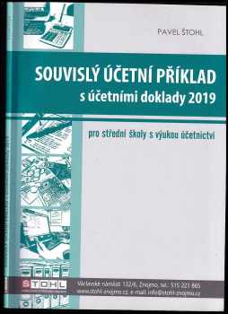 Souvislý účetní příklad s účetními doklady 2019