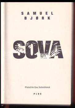 Samuel Bjørk: Sova