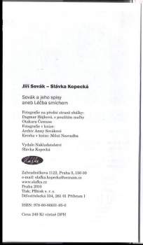 Slávka Kopecká: Sovák a jeho spisy, aneb, Léčba smíchem