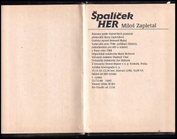 Miloš Zapletal: Špalíček her