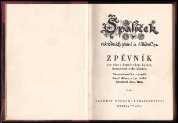 Špalíček národních písní a říkadel