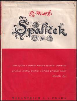 Mikoláš Aleš: Špalíček národních písní a říkadel