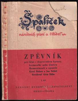 Špalíček národních písní a říkadel