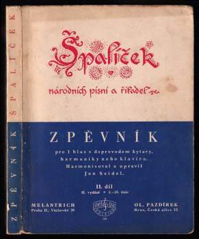 Špalíček národních písní a říkadel