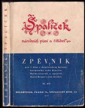 Špalíček národních písní a říkadel