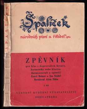 Jan Seidel: Špalíček národních písní a říkadel