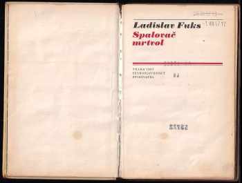 Ladislav Fuks: Spalovač mrtvol