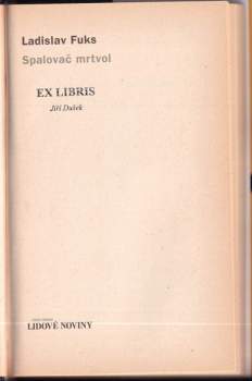 Ladislav Fuks: Spalovač mrtvol