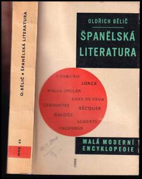 Oldřich Bělič: Španělská literatura