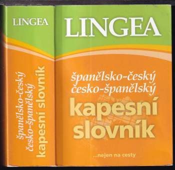 Španělsko-český, česko-španělský kapesní slovník