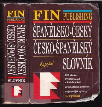 Španělsko-český, česko-španělský slovník