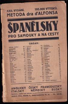 Španělsky pro samouky a na cesty