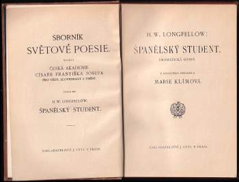 Henry Wadsworth Longfellow: Španělský student