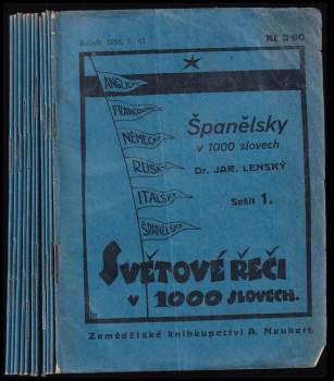 Jaroslav Lenz: Španělsky v 1000 slovech