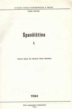 Španělština I