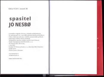 Jo Nesbø: Spasitel