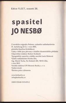 Jo Nesbø: Spasitel