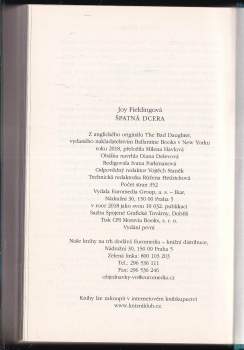 Joy Fielding: Špatná dcera