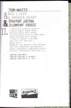 Tom Waits: Špatný játra & zlomený srdce