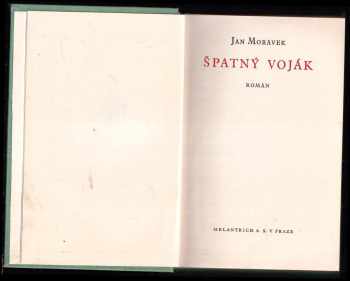 Jan Morávek: Špatný voják