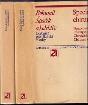 Bohumil Špaček: Speciální chirurgie