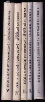 Jan Zahradníček: Speciální chirurgie  - díly 1 - 5