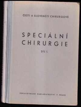 Jan Zahradníček: Speciální chirurgie  - díly 1 - 5
