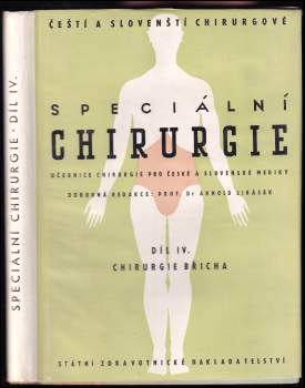 Vilém Kilián: Speciální chirurgie