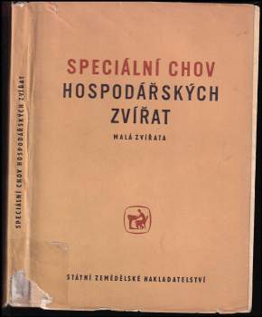 Speciální chov hospodářských zvířat - malá zvířata